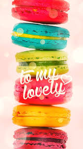 Pin By Devina Singh On Rainbow Candy Cupcakes Wallpaper Macaroon Wallpaper Macaron Wallpaper