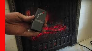 This excellent electric furnace is including a remote switch with an lcd fireplace display. Electric Fireplace Remote Controls Youtube