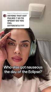 Replying to @PainedGrizz who else was nauseous the day of the eclipse? Ive  been feeling really off this week. Way more exhausted than usual. I don’t  think the Sun the our real sun right now. What do ...