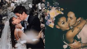 Ariana grande has shared the first photos from her wedding to dalton gomez, after the pair tied the knot in the couple reportedly married in a small ceremony with just 20 guests in grande's home in. H0q63d4hqwexkm