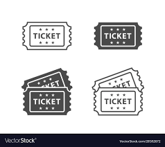 Download Ticket Icon On Black And White Backgrounds Vector Image Aff Black Icon Ticket White Ad Free Vector Images Black And White Background Vector Images