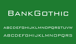 All the fonts on this website are their authors' property, if no designer or license is mentioned that's because we don't have information, that. Bankgothic Lt Bt Free Font