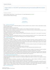 Rapoarte de aplicare a legii 544/2001 și 52/2003. Http Www Sindicat Tuiasi Ro Wp Content Uploads 2018 02 Lege Cadru 153 2017 1 Pdf