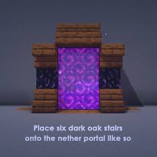 Make sure to check out the awesome designs in the video with details of how they are built. As Requested Here S A Nether Portal Design This One Has A Fantasy Feel To It And Definitely Looks Like Portal Design Minecraft Blueprints Minecraft Designs