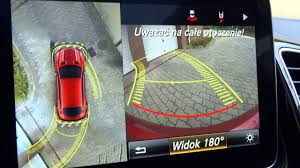 2015 2016 Mercedes Benz Gle Coupe 360 Degree Reverse Backup Camera Reversing Parktronic System Test Youtube