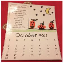 Fingerprint Poem Calendars Kids Calendar Thumbprint Crafts Calendar