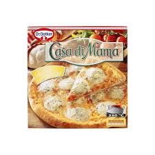 Dr Oetker Casa Di Mama Quattro Fromaggi 395gr Fromage Emmental Puree De Tomate Fromage Mozzarella