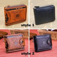 Sad man looking at his wallet with money dollar banknotes flying away towards flirting cute young woman. 100 Dollar Bill Wallet Wish