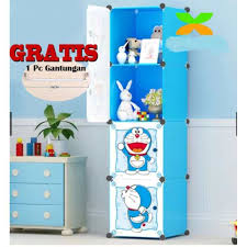 75 x 50 x 175 cm. Jual Lemari Pakaian Plastik Rak Baju Anak Bayi Rak Buku Tas Lemari Portable 4 Pintu Hello Kitty Terbaru Juni 2021 Blibli