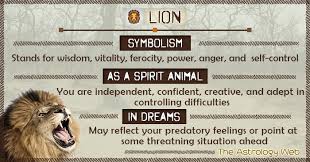 Lion Meaning And Symbolism The Astrology Web In 2020 Lion Meaning Lion Spirit Animal Spirit Animal Meaning