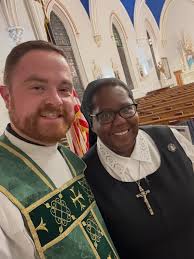 Sister Mary Francis Bard, daughter of Sts. Joseph and Paul parish joined us  this evening for Vocation Tuesday while she's visiting friends and family.  She's a Sister of the Holy Family in