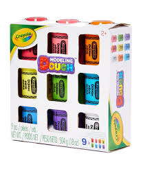 Take A Look At This Nine Pack Crayola Crayon Shaped Clay Tub Set Today Crayola Crayola Crayons Classroom Supplies