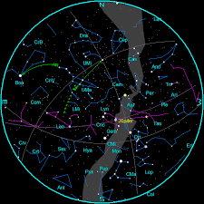 Spring Star Chart Aldrich Astronomical Society