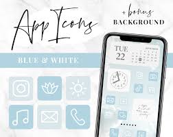 Blue Aesthetic App Icons For Ios 14 Iphone Blog Pixie The new ios 14 update finally lets you customize apps to your liking. usd