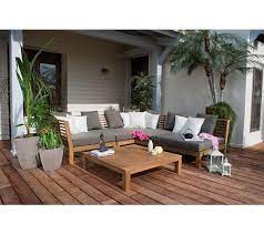 salon de jardin carrefour salon de jardin corner set acacia prix 590 00 euros ventes pas cher com en 2020 decoration exterieur maison style et decoration maison