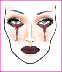 Mac Cosmetics Halloween Face Charts And Halloween Makeup