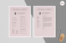 Elegant Cv And Cover Letter Template By Emaholic Templates Thehungryjpeg Com