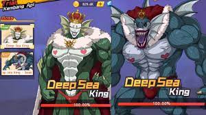 One punch man, sea king (深海王, shinkaiō) rules over the seafolk as their king, and claims the deep sea as his own, voice actor rikiya koyama, episode 7. Mudah Vs Sulit Deep Sea King Trial Kembang Api One Punch Man The Strongest Youtube