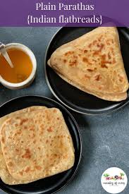 Homemade Whole Wheat Parathas Recipe Paratha Indian Flat Bread Food