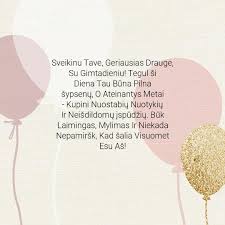 Gimtadienio Sveikinimai Geriausiam Draugui - TOP 30 - Creative Klaipėda