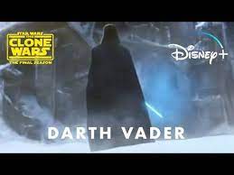 Star Wars The Clone Wars Final Episode Darth Vader Scene Disney Youtube Leia Star Wars Star Wars Poster Darth Vader
