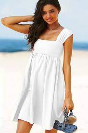Short Summer Beach Wedding Attire For Guests Wedding Dresses Inspiration Casual Beach Wedding Dress Short Summer Dresses White Dress Summer