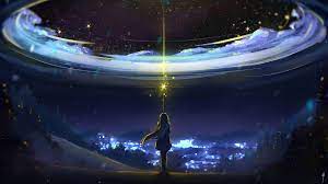 Maybe you would like to learn more about one of these? Anime Night Sky Scenery 4k Wallpaper 167