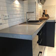 Fliesen mit pattex montage kleber. Arbeitsplatten Aus Beton Diy Anleitung Mit Betonrezept Bigmeatlove
