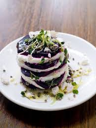 Fancy Gourmet Appetizers With Beet And Feta Cheese Gourmet Appetizers Fancy Appetizer Recipes Food