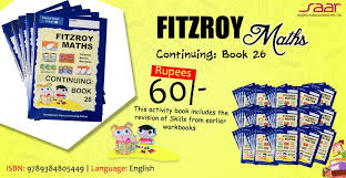 Buy Fitzroy Math 26 Books Online At Saarbooks Com This Activity Book Includes The Revision Of Skills From Earlier Workbooks It I Math Books Books Online Math