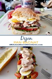 A Delicious Farmer S Market Find Tops This Dijon Pan Bangat Sandwich It S Rich Delicious And Pack Picnic Sandwiches Sandwich Wraps Recipes Sandwhich Recipes