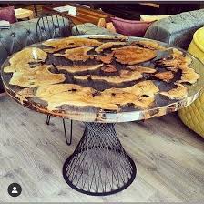 Epoxy Resin Table Flag In 2020 Epoxy Resin Table Wood Resin Table Coffee Table