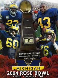 2004 rose bowl university of michigan athletics