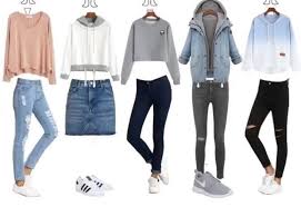 Uber 50 Niedliche Schuloutfits Fur 2018 Schooloutfits 2019 Uber 50 Niedliche Schuloutfits Fur 201 Casual Outfits For Teens Outfits For Teens College Outfits