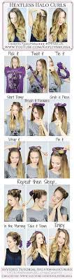 No Heat Curls Hacks Tips Tricks For Curly Hair Styles No Damage Hair Styles Wavy Hairstyles Tutorial Overnight Hairstyles