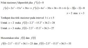 Baik itu di dalam ilmu matematika, atau bahkan ilmu yang lainnya. Contoh Soal Aplikasi Turunan Diferensial Dan Jawaban Pembahasan
