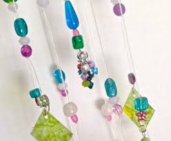 When making beaded suncatchers, opt for glass or crystal beads over plastic ones; 61 Outstanding Suncatcher Craft Ideas Feltmagnet