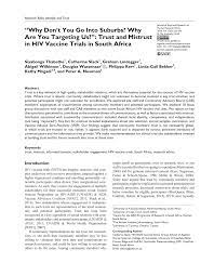 A guide to the best free home and interior design tools, apps & software for a renovation or new home. Pdf Why Don T You Go Into Suburbs Why Are You Targeting Us Trust And Mistrust In Hiv Vaccine Trials In South Africa