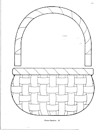 Printable empty easter basket coloring pages. Public Library Program Ideas Easter Paper Easter Basket Template Easter Basket Crafts Easter Basket Template