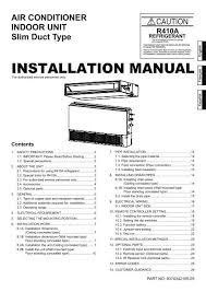 More manuals for fujitsu room air conditioners: Installation Manual Fujitsu General Portal Viewer