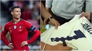 Regular price $68.99 sale price $68.99 regular price $99.99 sale sold out. Cristiano Ronaldo Signed A Real Madrid Jersey For A Young Fan But Told Him He Needed A Juventus Kit Business Insider India