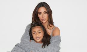 Kim kardashian west photoshopped north into the family holiday card. Kim Kardashian Furiously Hits Back After Questions About Daughter North West S Painting Hello