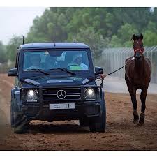 Crowned Prince Of Dubai Walking His Horse In Style Mercedes G Wagon Super Sport Cars Suv Trucks G Class
