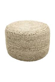 Ein Pouf Aus Hanffasern Bringt Natur Pur Ins Interior Praktisch Als Ablage Fur Kleidung Im Schlafzimmer Oder Als Beistelltis Wolle Kaufen Hocker Handgefertigt