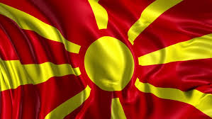 The flag of macedonia, the largest greek region, represents a vergina sun with 16 rays extending from the blue. Macedonia Flag Printable Flags
