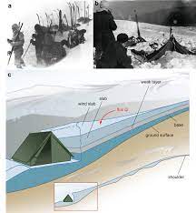 /u/anabundanceofsheep called it 'a suburban american dyatlov pass'. Mechanisms Of Slab Avalanche Release And Impact In The Dyatlov Pass Incident In 1959 Communications Earth Environment