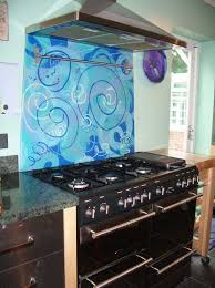 Protect Your Wall From Oil Protect Kitchen Express Yourself In Your Kitchen The K Funkysplash Yerlestiril Interior Styling Bathroom Interior Design Design