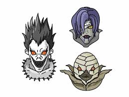 The global community for designers and creative professionals. Sidoh And Rem Death Note Fanart Death Note Easy Drawings