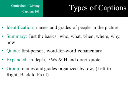 Check spelling or type a new query. Everything You Need To Know To Start Writing Great Captions Ppt Download