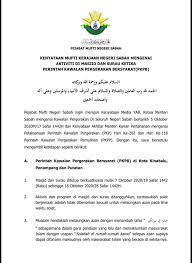 Pejabat mufti negeri sabah is on facebook. Kenyataan Mufti Kerajaan Negeri Sabah Berita Rtm Sabah Facebook